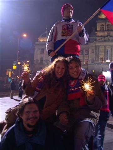 Natáčení reklamy 12.12.05